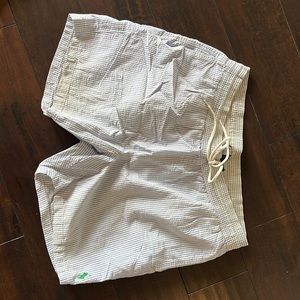 Polo sear sucker swimsuit size large (L)